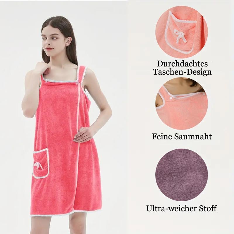 📢Letzter Tag: 49% Rabatt🎁Tragbarer Duschrock für Damen in Übergröße