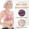 🎁LAST DAY 45% OFF🎁Front Closure Shaping Push Up ComfoBra - Thin Wireless Lace Bra