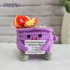 🔥Last Day 49% OFF - 💖Handmade Crochet Dumpster Fire Toy