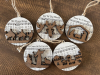 Music Sheet Nativity Ornament