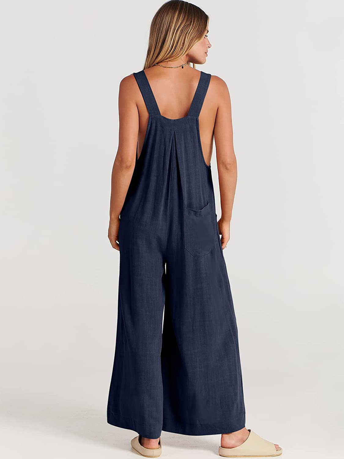 LAST DAY 50% OFF🔥 - Plus Size Wide Leg Overalls Jumpsuit