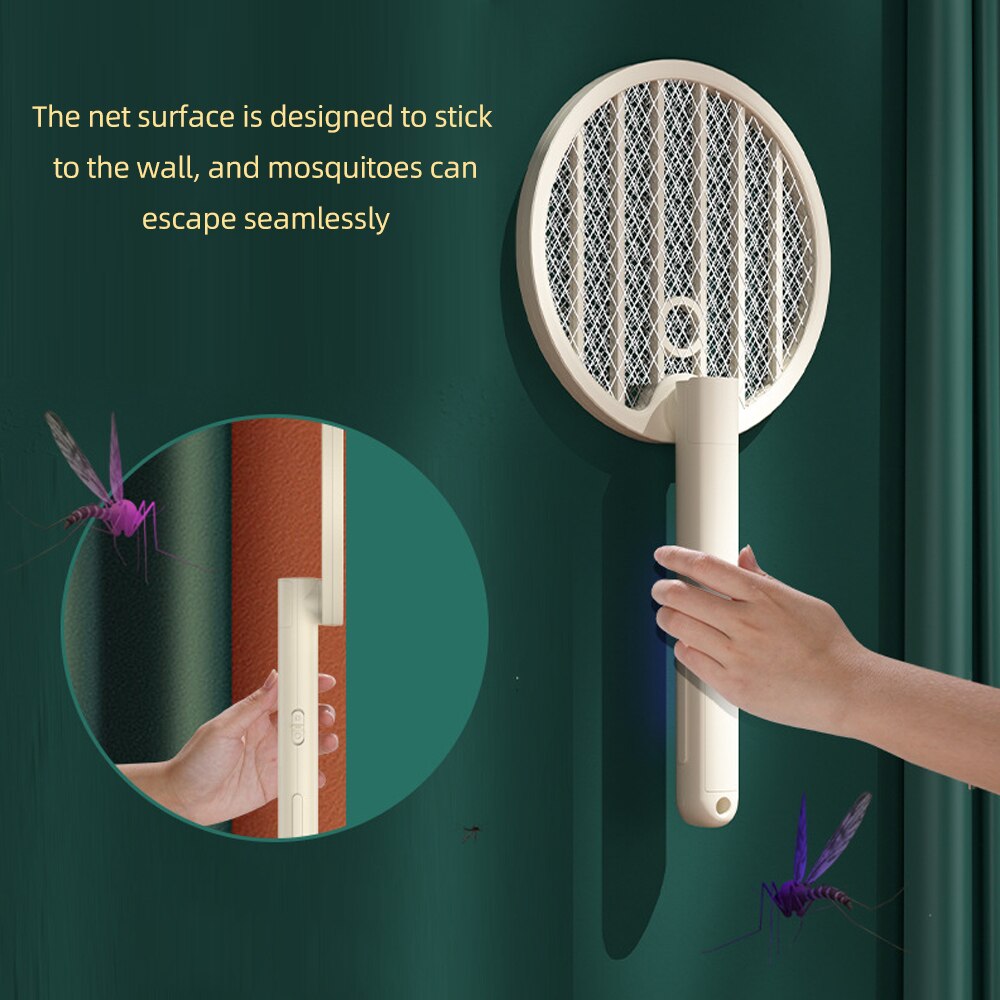 🔥Limited Time Sale 48% OFF🎉2 in 1 Rechargeable Mosquito Killer Racket(Buy 2 free shipping)
