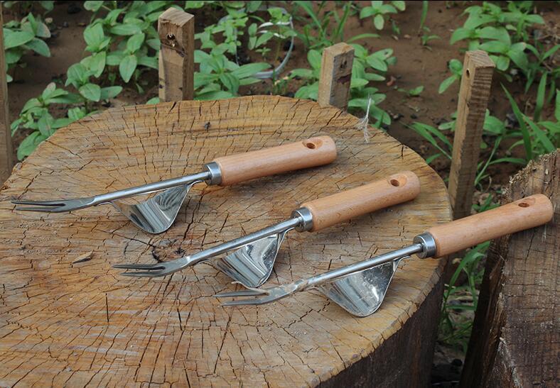 Homes Garden Hand Weeder Stainless Weeding Tool(2 PCS)