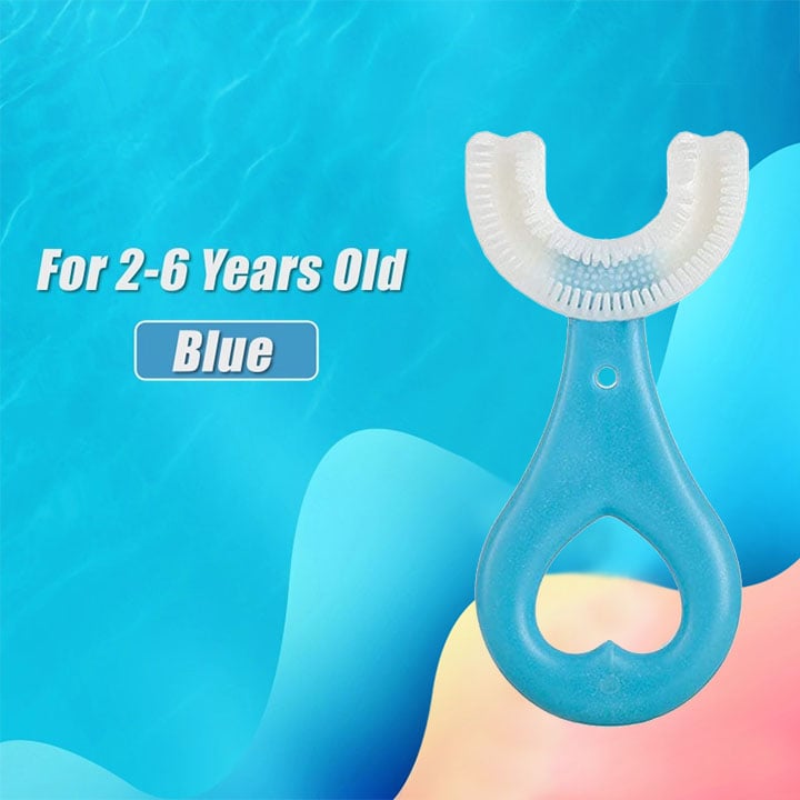 360° All Rounded Children U-Shape Toothbrush (Get Second One for Free Today🎁)