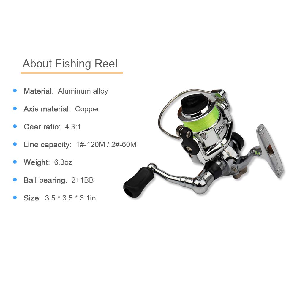 🔥Last Day Clearance Sale 60% OFF🔥Fishing Rod Reel Combo Mini Pen