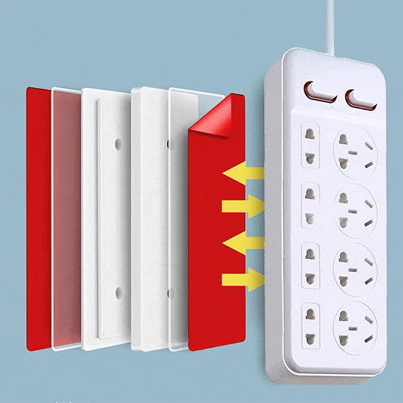 (🔥Last Day Promotion- 50% OFF) Adhesive Punch-free Socket Holder(👍Buy 6 get 3 Free)