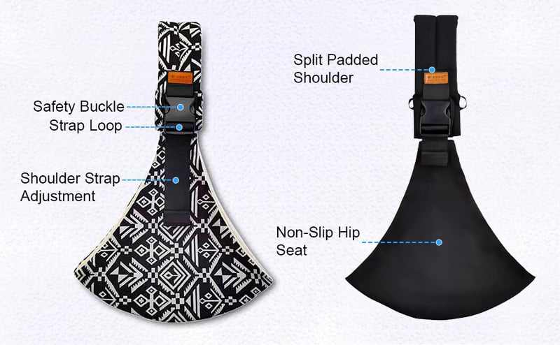 🎁TikTok Last Day Sale - 70% OFF✨2025 New Baby Sling Carrier 🔥- From Newborns To Toddlers