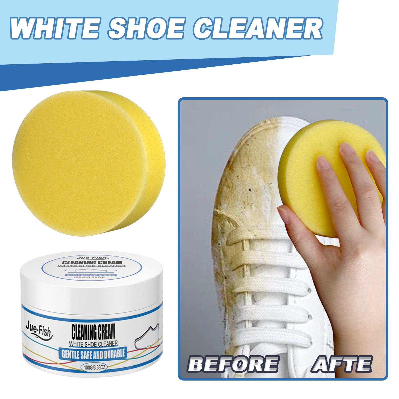 💥LAST DAY SALE 50% OFF💥White Shoe Cleaning Cream