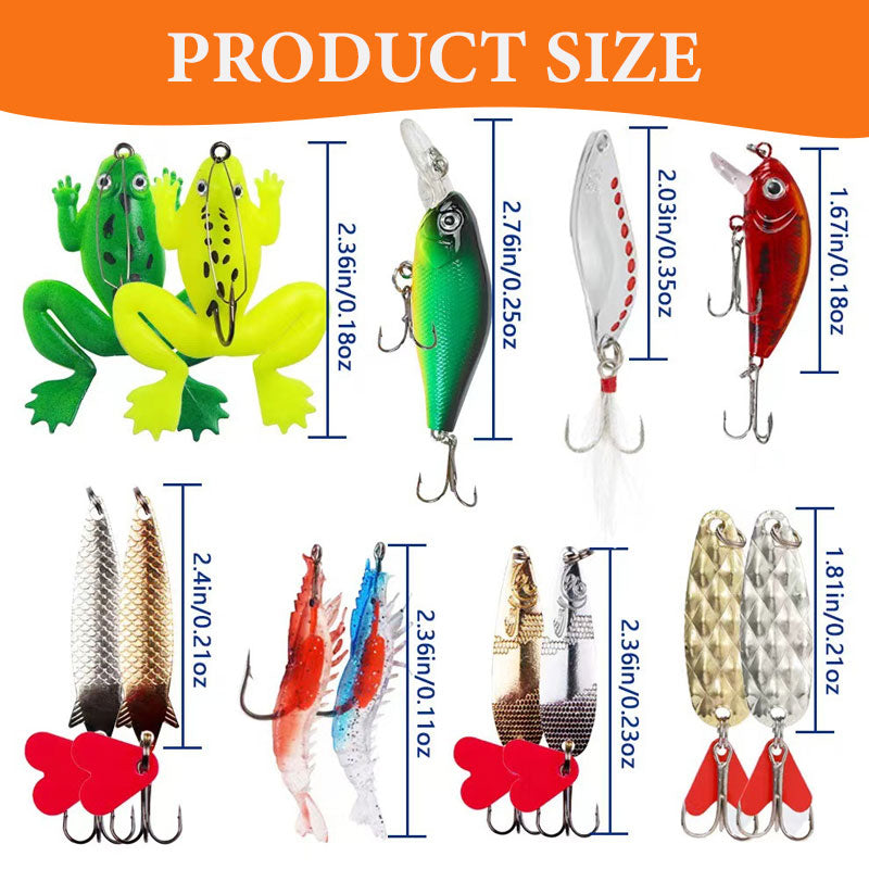 🔥Last Day 60% OFF🔥Fishing Lure Set Advent Calendar