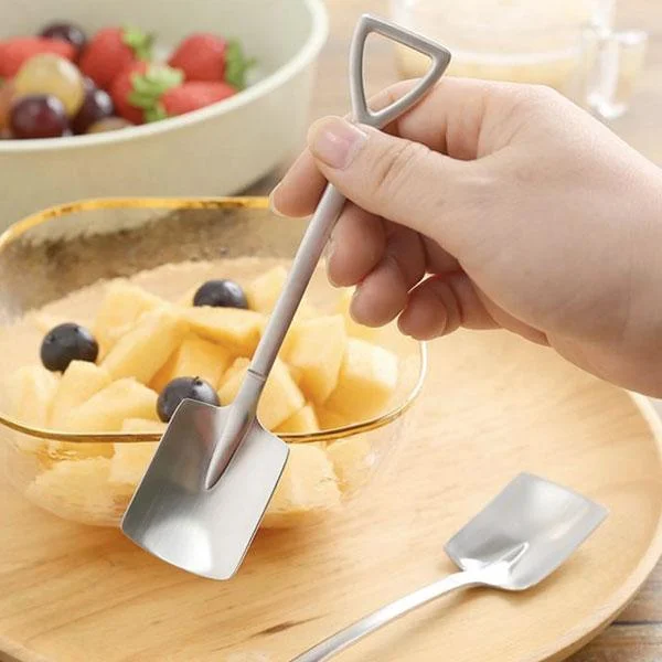Titanium Alloy Shovel Spoon - 𝐁𝐮𝐲 𝟑 𝐆𝐞𝐭 𝟑 𝐅𝐫𝐞𝐞