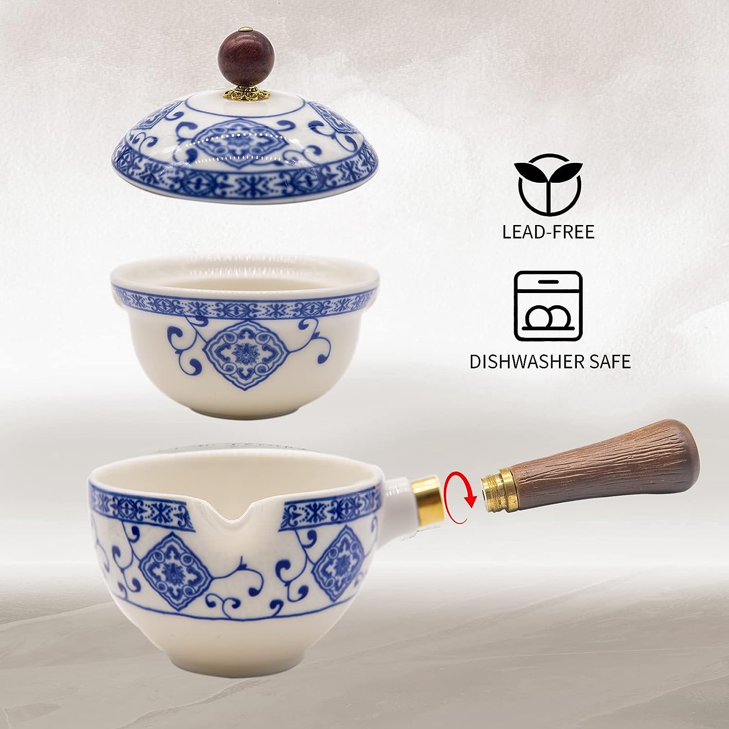 🔥Last Day Promotion 70% OFF-🔥-Porcelain Chinese Gongfu Tea Set