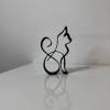Cat Minimalistic Sculpture