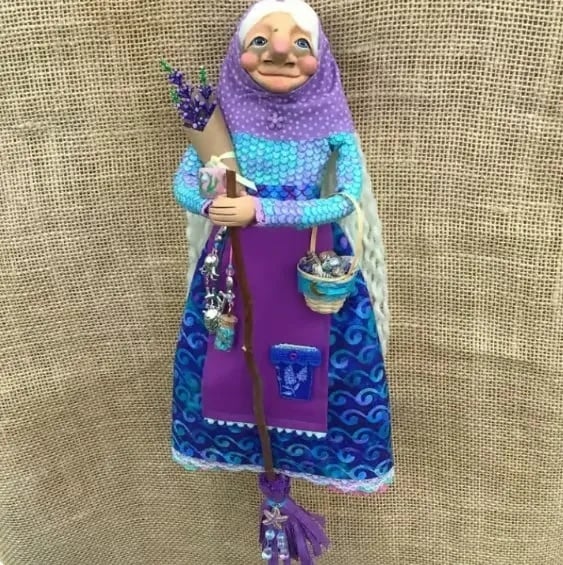 Handmade Kitchen Witch Doll