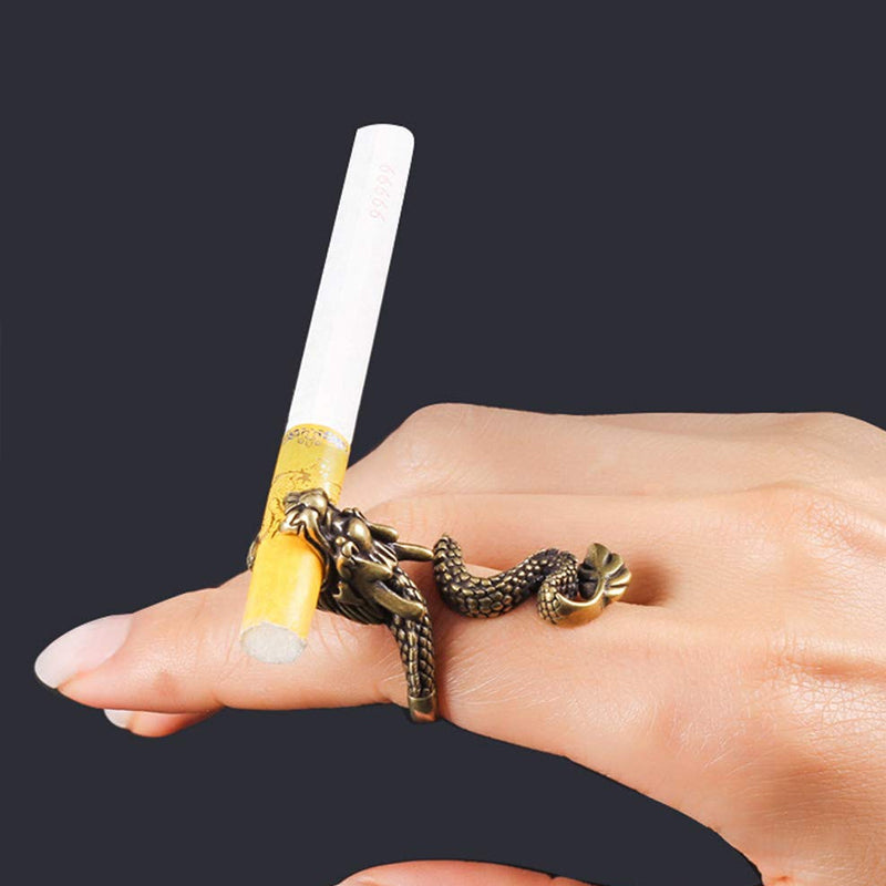 Last Day Promotion 48% OFF - Metal Gold Dragon Ring Holder