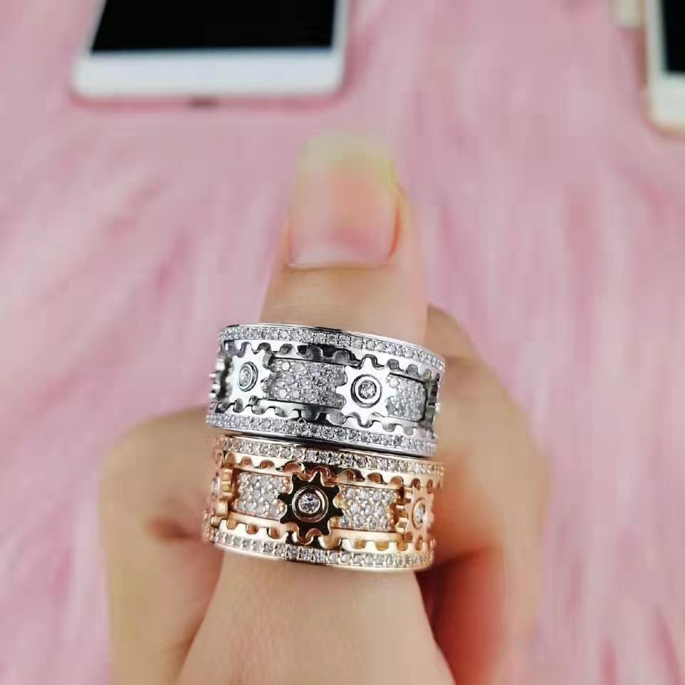 💖Father's Day Sales - 50% OFF 🎁Handmade Diamond Ornate Geometric 3D Band Ring (BUY 2 FREE SHIPPING)