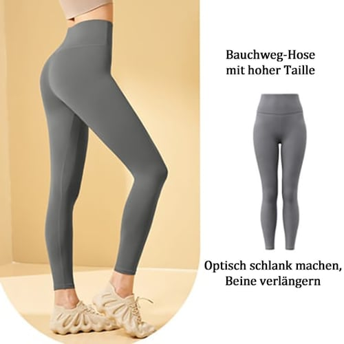🔥LETZTER TAG 49 % RABATT🔥Bauchweg-Trainingsleggings mit hoher Taille und figurformender Wirkung