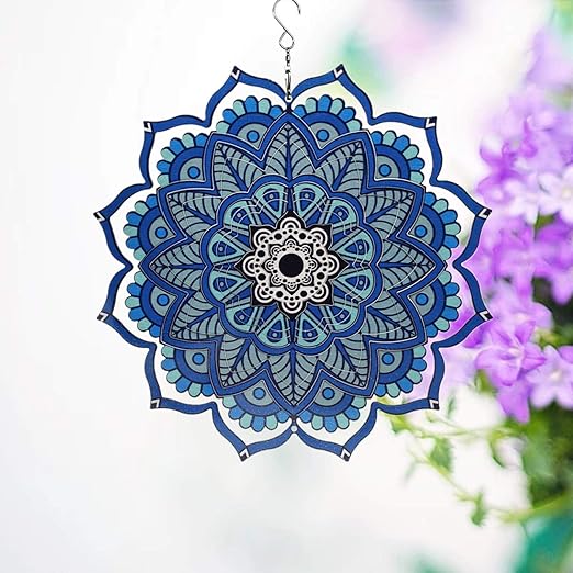 🔥Last Day Promotion 50% OFF🔥 Wind Spinner Mandala Blossom Garden Decoration