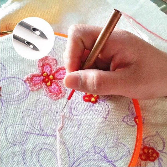 (Women's Day Sale- Save 50% OFF) EZ Punch Embroidery Pen