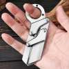Zsrisle 7 Inch All Steel Folding Knife, Outdoor Hunting Tactical Knife