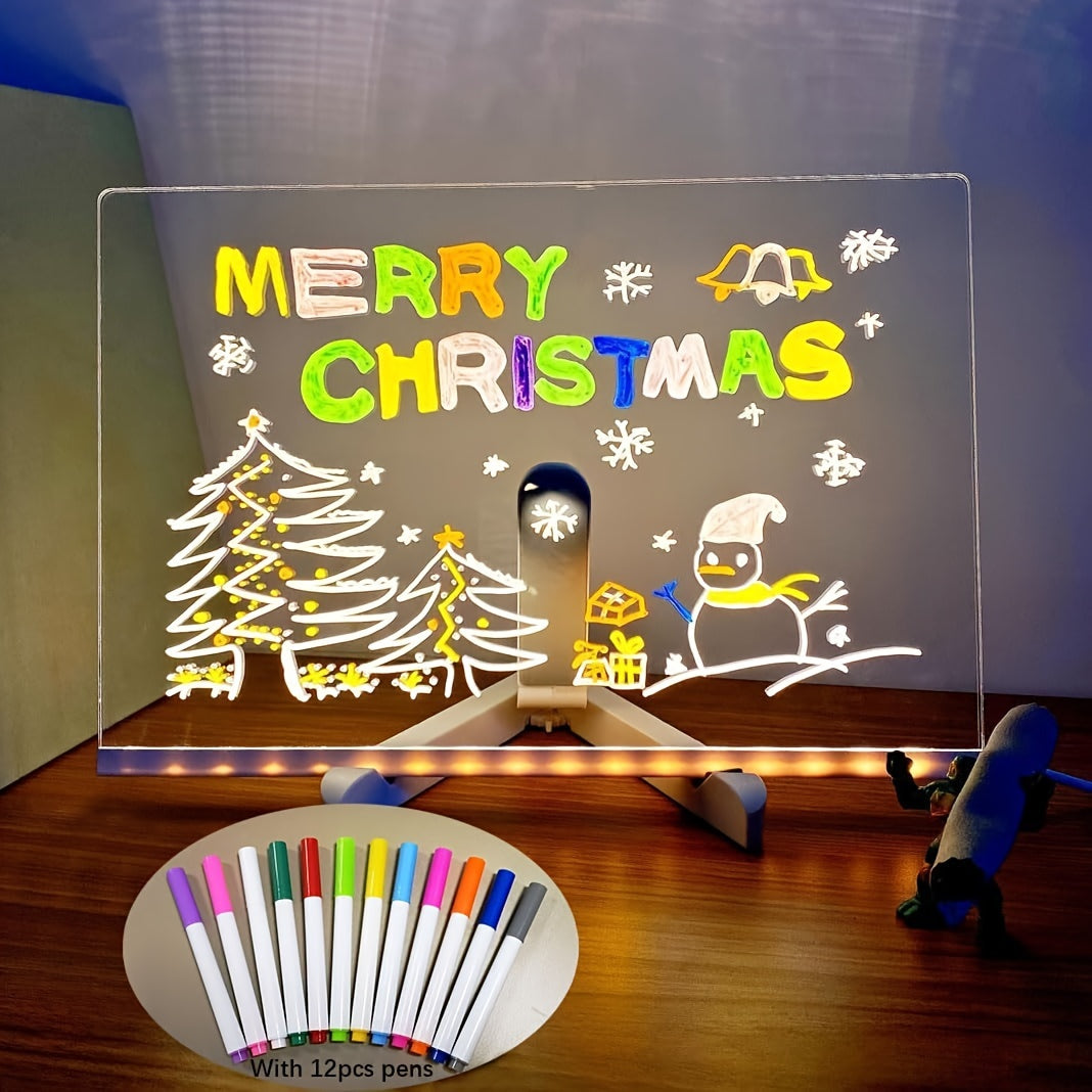 (🌲Early Christmas Sale - 49% OFF) Glowing Acrylic Marker Board