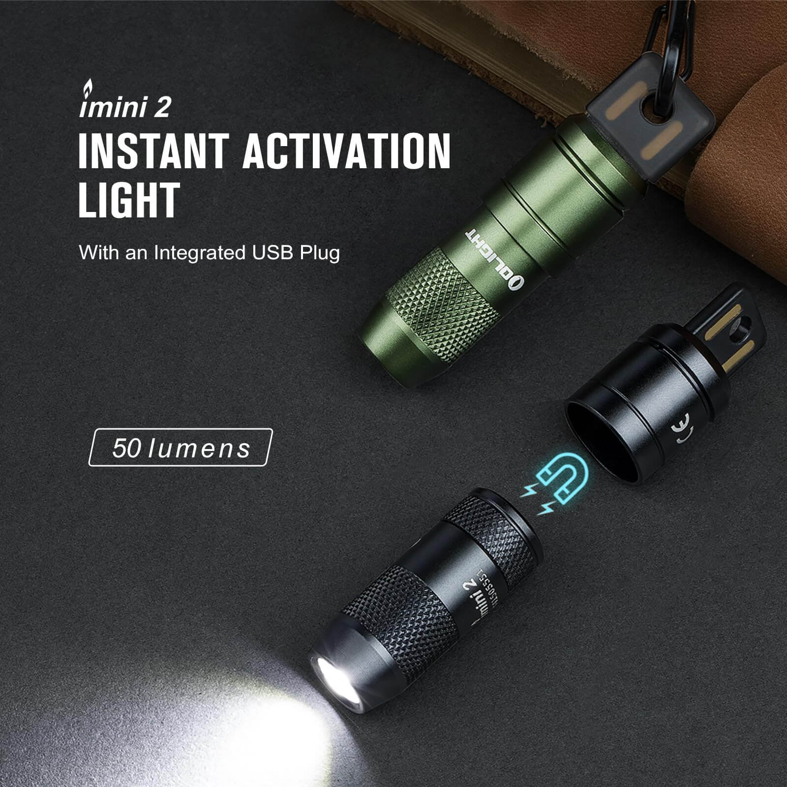 TikTok Last Day Promotion -60% OFF🎉Rechargeable Keychain Flashlight