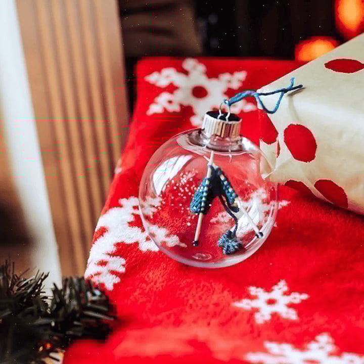 🎅CHRISTMAS SALE NOW-49% OFF🎄-Knitting Christmas Ornament, Knit Gift, Holiday Decor, Knitters Gift