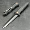 Dulotec K254-BL folding knife – Micarta handle and 8Cr stainless steel