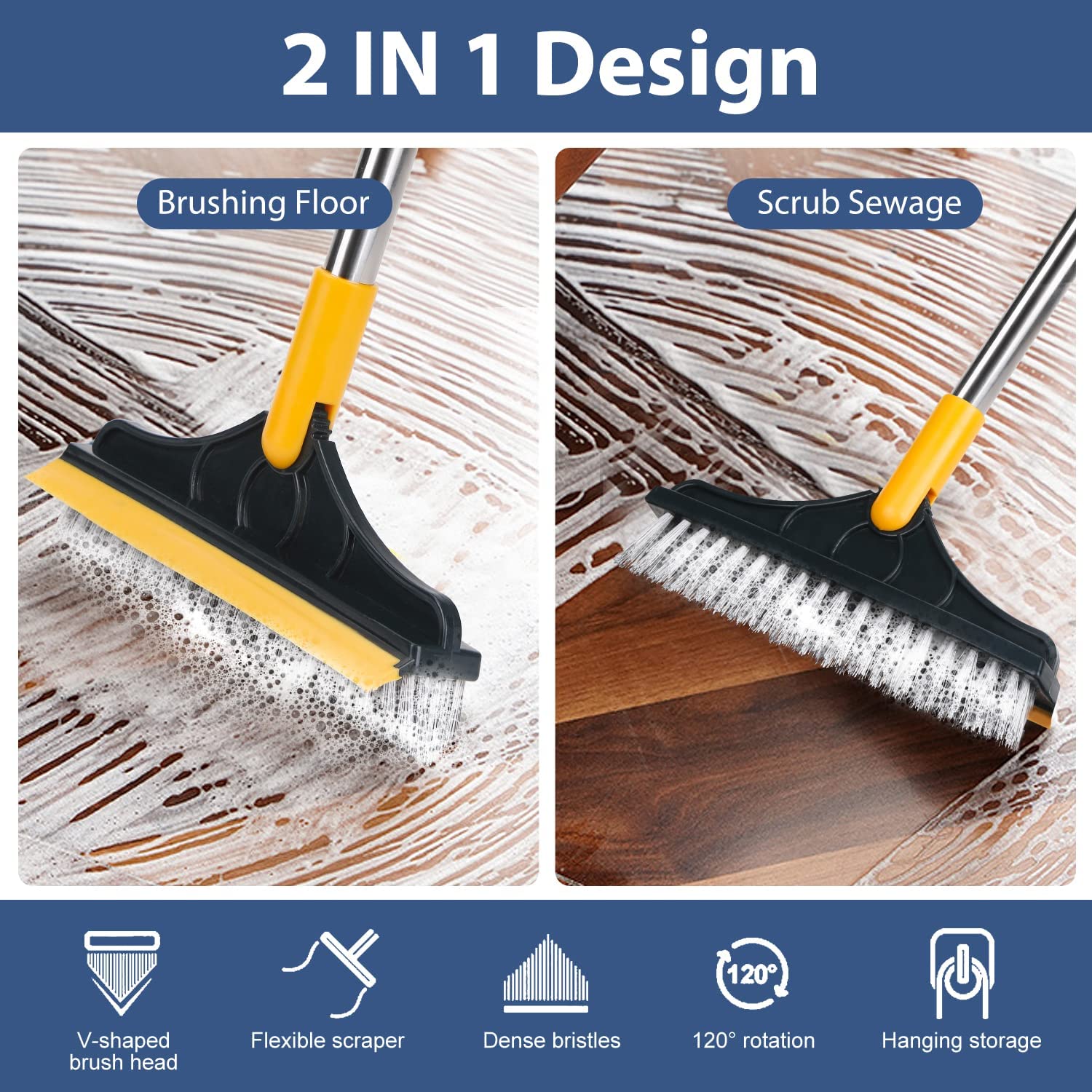 Cleaning Brush 2 in 1（BUY 2 FREE SHIPPING）