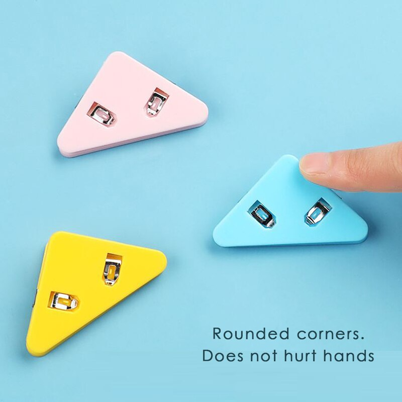 (🎄CHRISTMAS SALE NOW-48% OFF) Triangle Book Paper Corner Clip(BUY 3 GET 2 FREE NOW!)