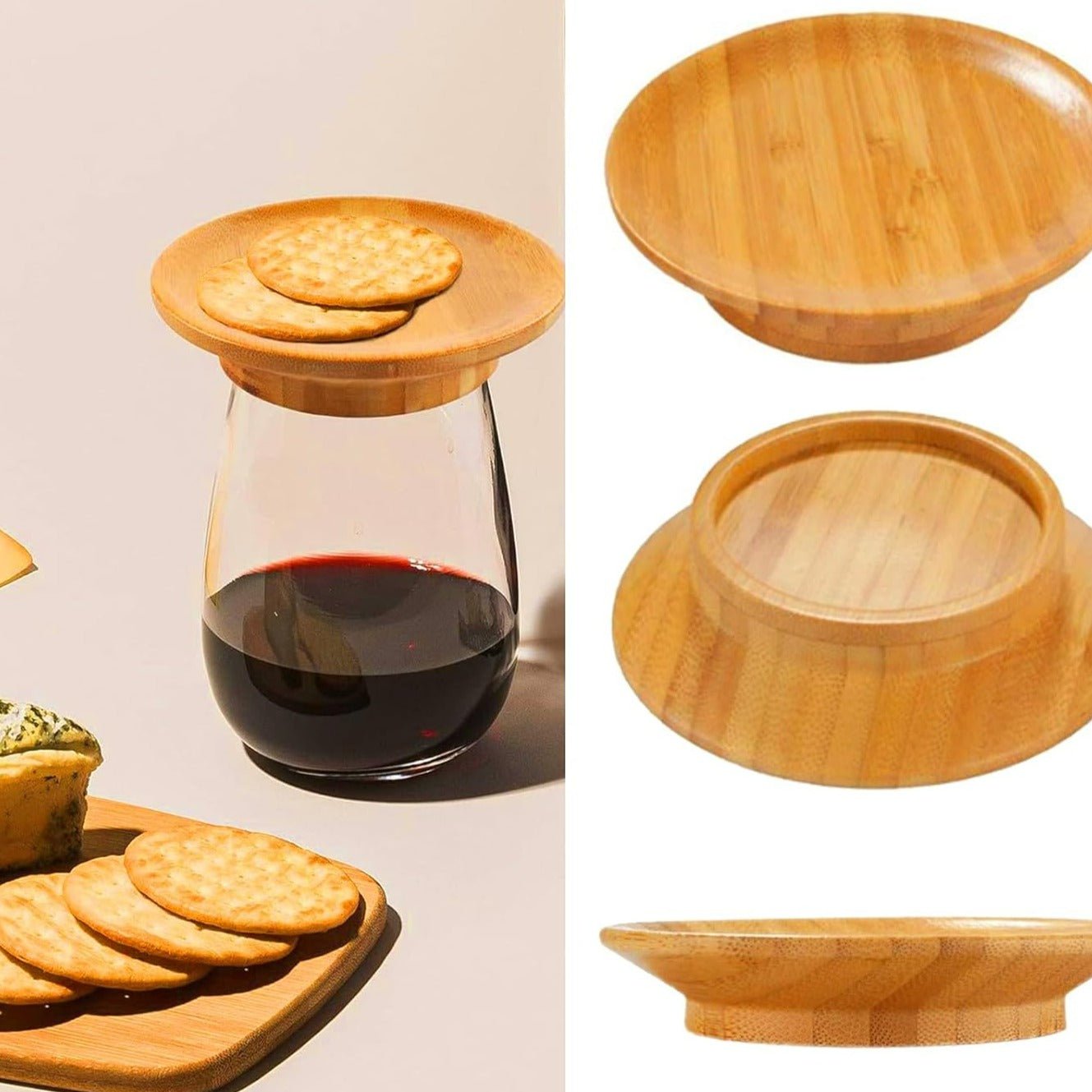 🔥Last Day Promotion 48% OFF-🎁-Wine Glass Charcuterie Topper