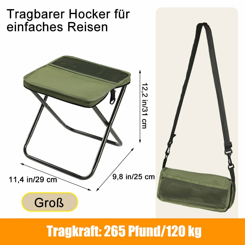 🎉Letzter Tag 49% Rabatt🪑Ultraleichter Klapphocker