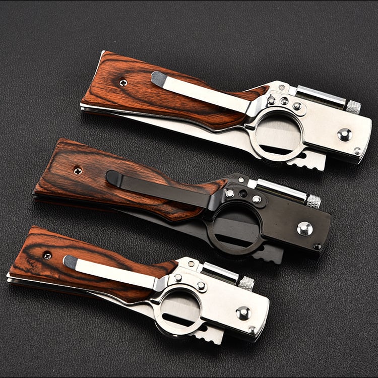 🔥Handcrafted By German Masters - Multifunctional Outdoor AK47 Folding Knife