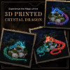 🎄Christmas Sale- 70% OFF🐉3D-Printed Articulated Crystal Dragon