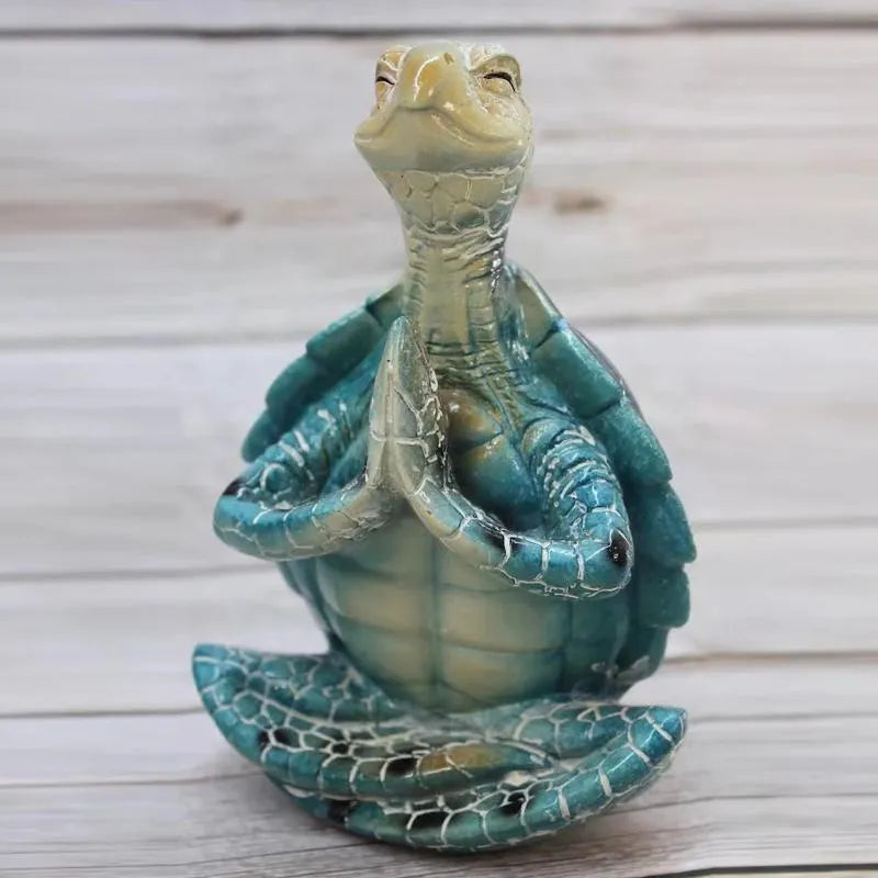 Meditating Sea Turtle Figurine