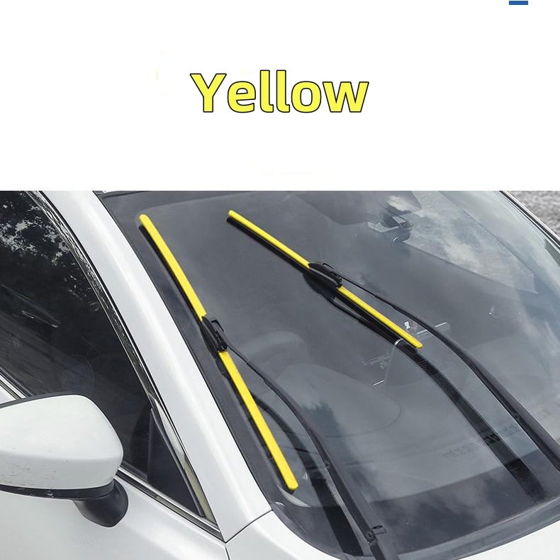 💥LAST DAY SALE 50% OFF💥Colorful Boneless Silent Windshield Wipers⚡BUY 2 FREE SHIPPING