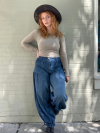 🔥LAST DAY 50% OFF🔥2025 New In Lotus Tube Jeans(BUY 2 FREE SHIPPING)