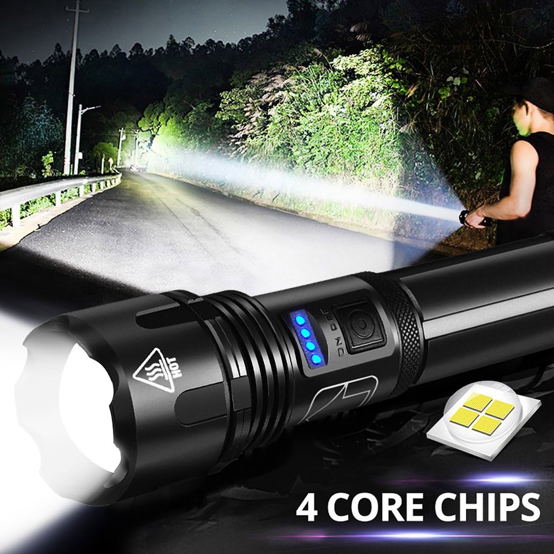 Waterproof Laser Military Torch Super Bright and Zoom(BUY 2 FREE SHIPPING NOW)