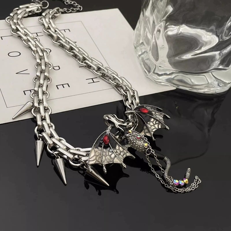 🔥Limited Time Offer🔥Imprisoned Flying Dragon Necklace