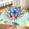Last Day 49% OFF🦋Vibrant 3D Butterfly & Daisy Pop-Up Greeting Card