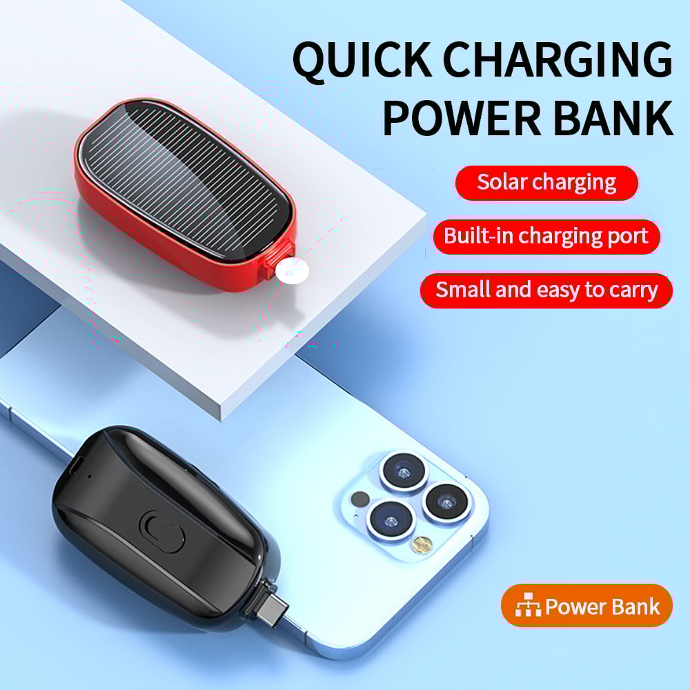 🔥Letzter Tag 50% Rabatt🔥 Mini-Notfall-Solar-Powerbank⚡