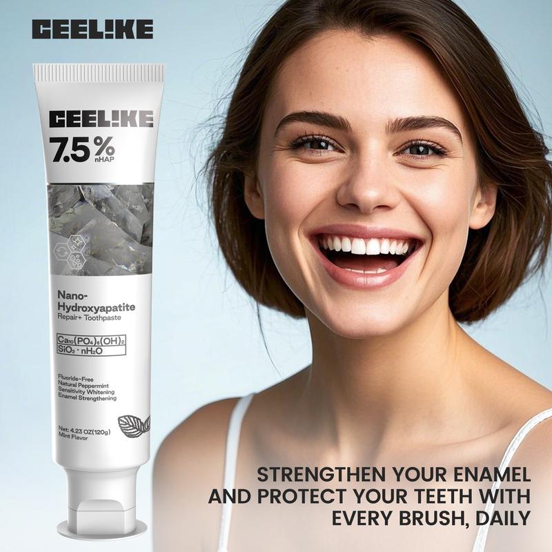 🎁TikTok Spring Last Day Promotion 48% OFF-🎁-Ceelike Fluoride-Free Hydroxyapatite Enamel Repairing Breath Freshening Whitening Toothpaste