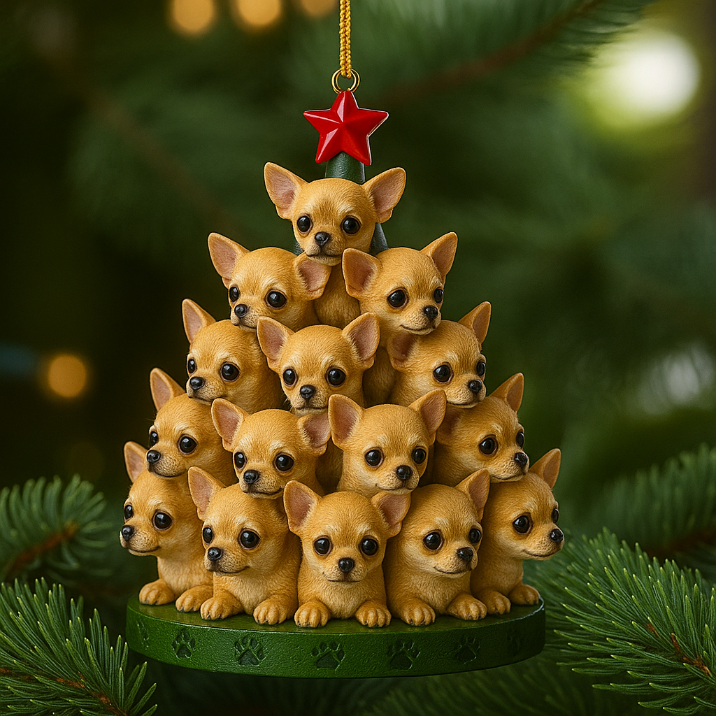 Funny Dog ornaments