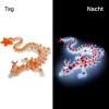 🐉 3D-gedruckter leuchtender Kirschblütendrache