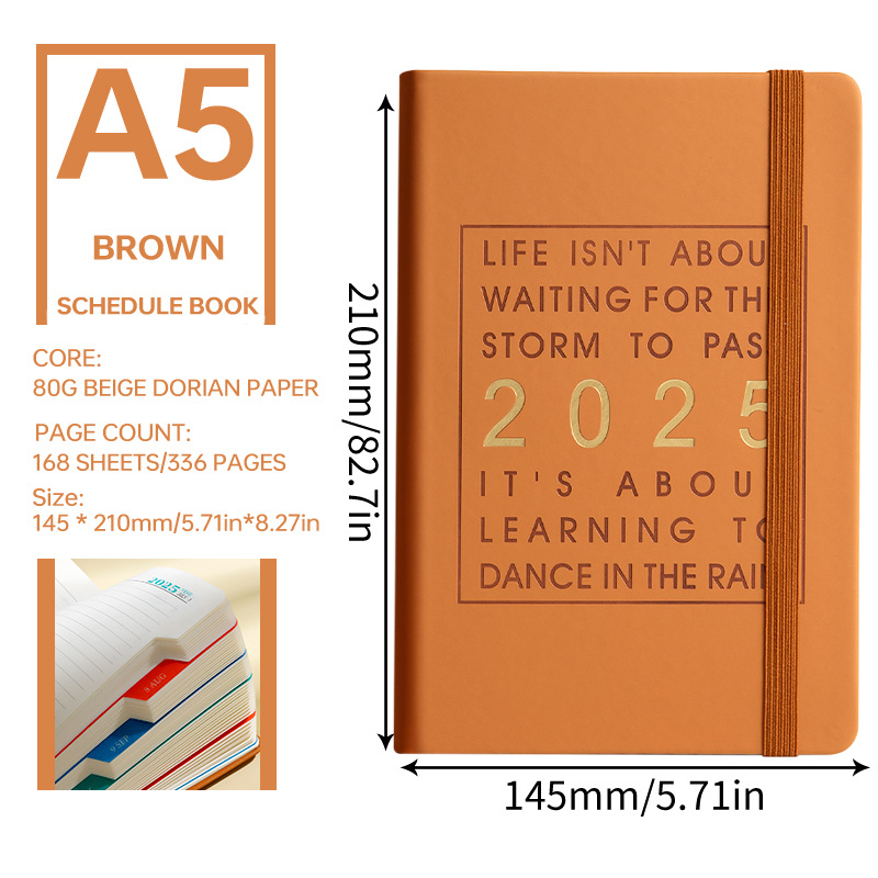 🔥Last Day Promotion 48% OFF-🎁-2025 One Day One Page Daily Planner