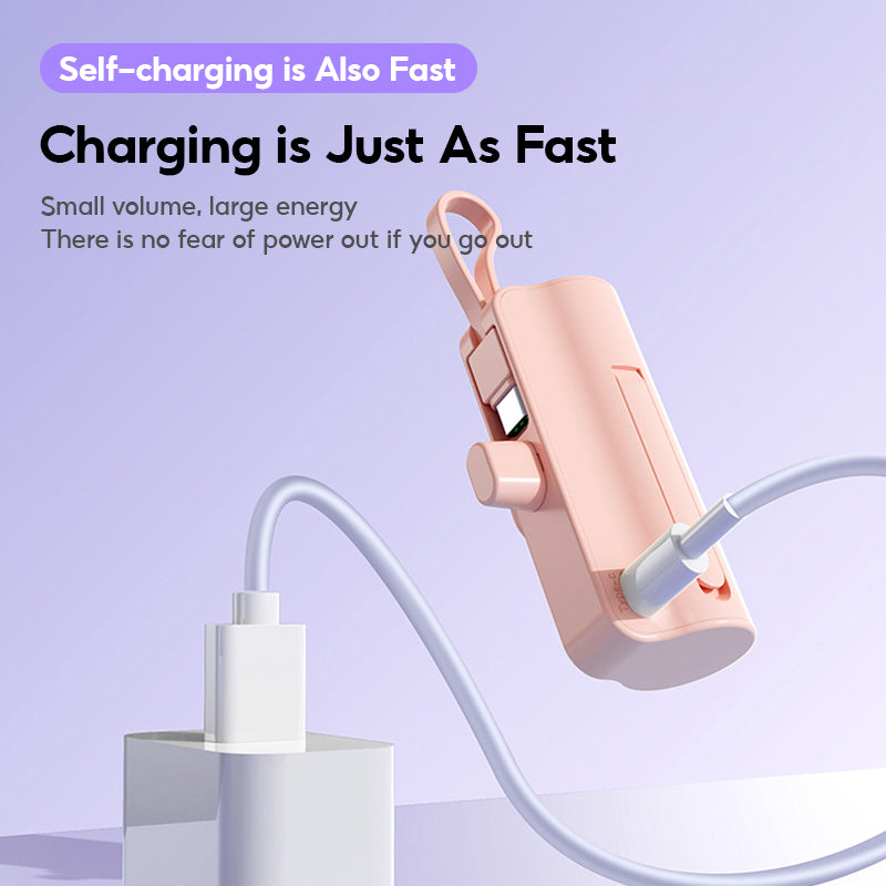 🔥Last Day Promotion 70% OFF🔥Capsule Compact 5000mAh Mini Power Bank