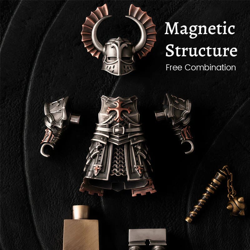 ⏰LAST DAY SALE 50% OFF💥2025 Removable Warlord Knight Magnetic Ornament