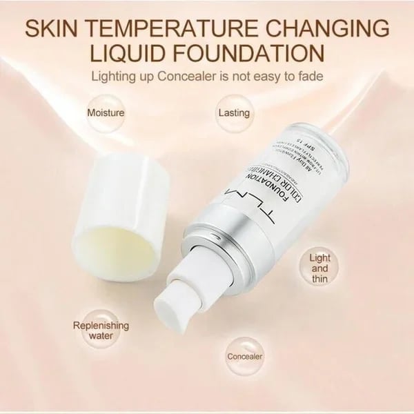 (🎉Last Day Promotion 50% OFF) Colour Changing Mature Skin Foundation