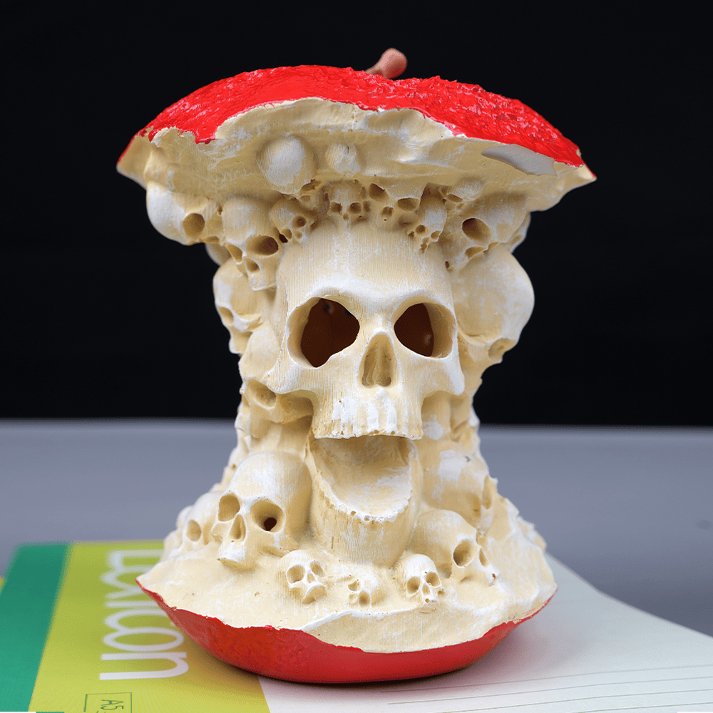 🍎LAST DAY SALE 50% OFF💀Skull Apple Lamp⚡Buy 2 Free Shipping