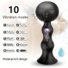 Anal Vibrator Inflatable Butt Plug, Remote Control Prostate Massager With Automatic Inflation And 10 Vibrating Modes For Adult Male Female Prostate Stimulator, Anal Sex Toys For Men Women Pleasure-GS210-1