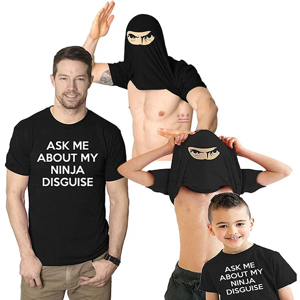 (🔥Last Day Promotion-60%OFF)🤣NINJA DISGUISE T-SHIRT🤣(Buy 2 Free shipping)